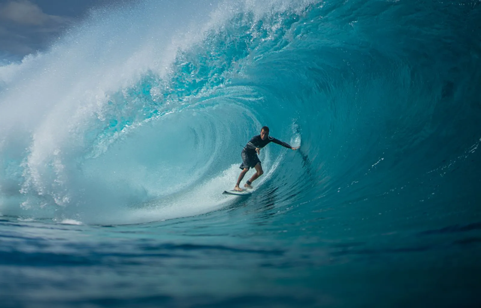 Surf en Polynésie française